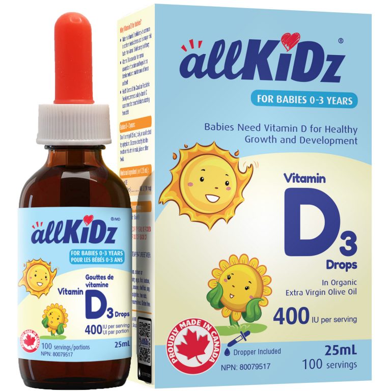 allKiDz® Vitamin D3 Drops (for babies) allKiDz